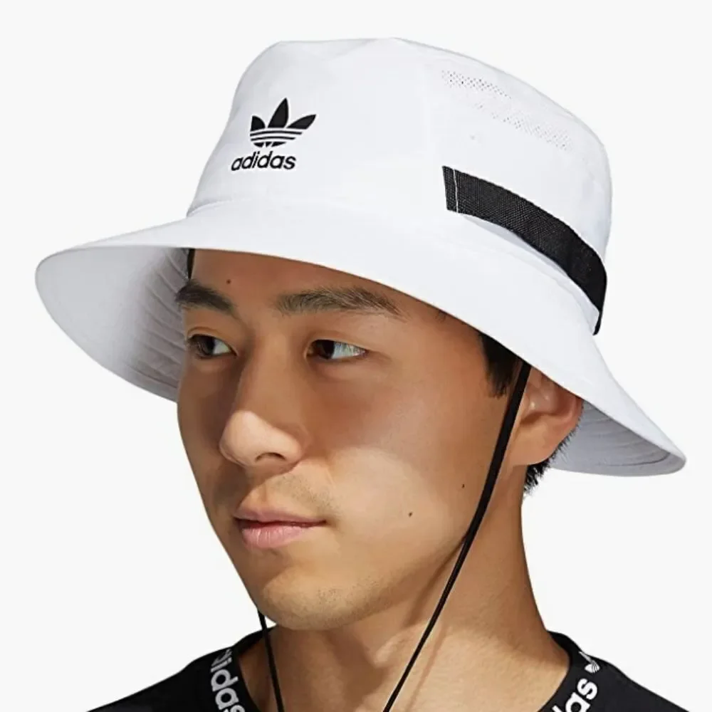 Adidas Originals Adult Webbing Boonie Bucket Hat, Men's, Small/Medium, W…